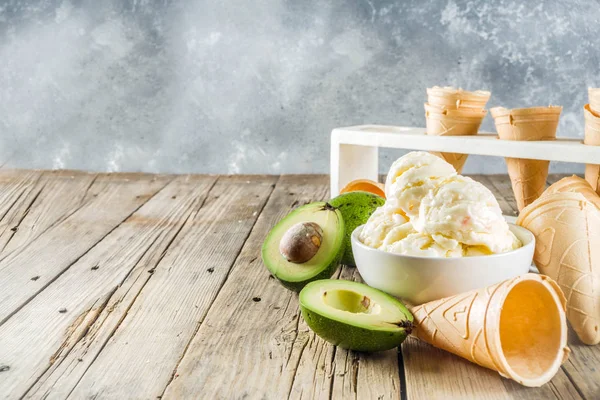 Gelato vegano all'avocado — Foto Stock