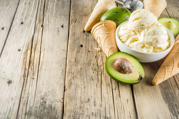 Gelato vegano all'avocado — Foto Stock