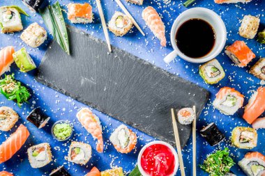  Farklı suşi karışık set