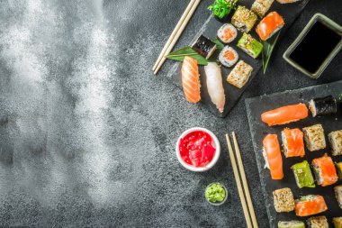  Farklı suşi karışık set