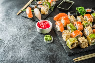 Farklı suşi karışık set