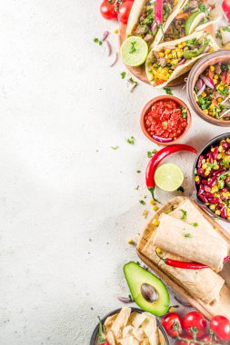 Meksika yemeği kavramı. Cinco de Mayo gıda.