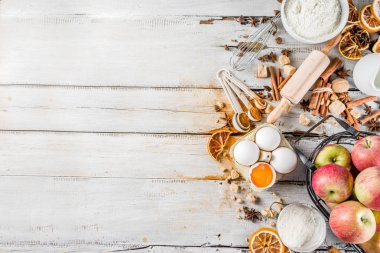 Sonbahar pişirme arka plan