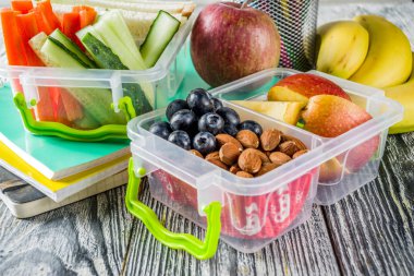 Sağlıklı okul beslenme çantası