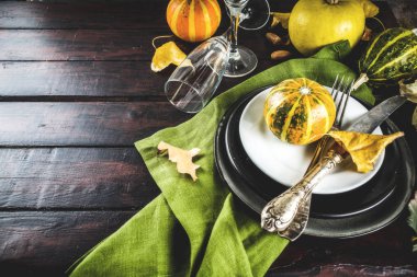 Sonbahar ve Şükran günü Tablo ayarı