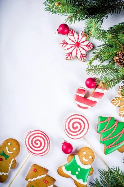 Lebkuchen zu Weihnachten — Stockfoto