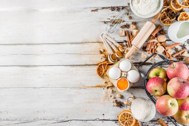 Sonbahar pişirme arka plan