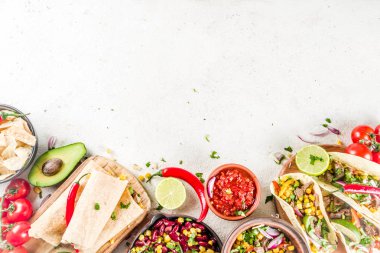 Meksika yemeği kavramı. Cinco de Mayo gıda.