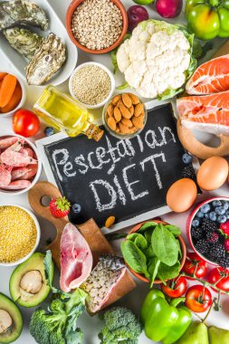 Pescetarian diyet planı maddeler