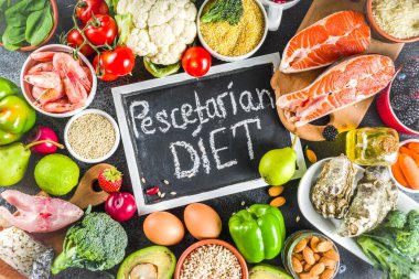 Pescetarian diyet planı maddeler
