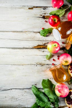 Rosh Hashanah kutlama arka plan