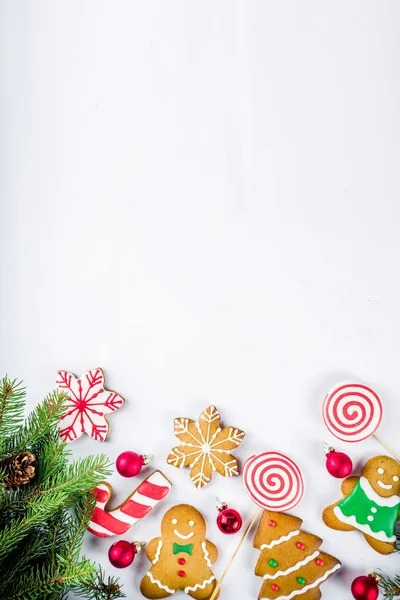 Lebkuchen zu Weihnachten — Stockfoto