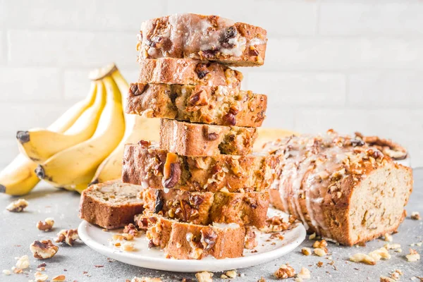 Pan de plátano casero — Foto de Stock