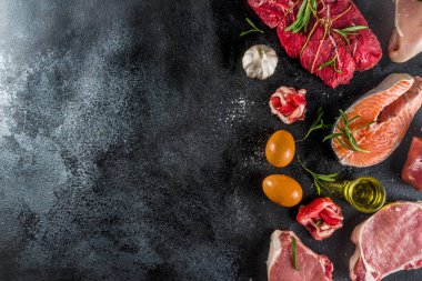 Etobur protein diyet arka plan