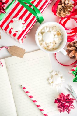 Noel arka plan için hazırlık