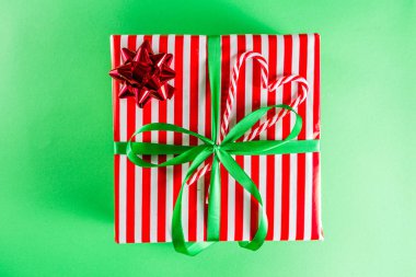 Noel hediye kutuları basit desen arka plan