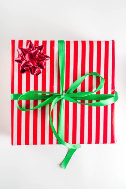 Noel hediye kutuları basit desen arka plan