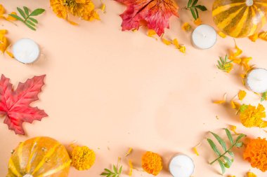  Dia de Muertos, ölü arka plan Meksika günü