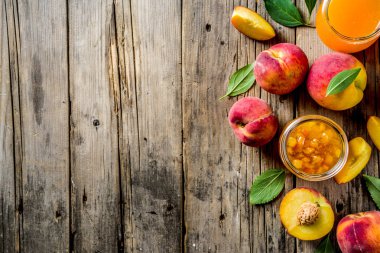 ev yapımı şeftali reçeli