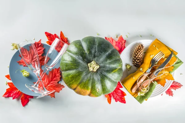 Herbstbesteck Hintergrund — Stockfoto