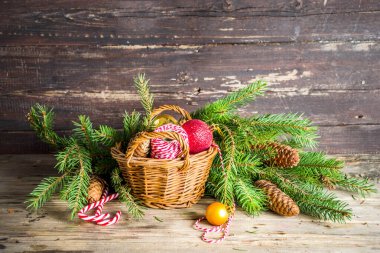 Noel şenliği arka planı