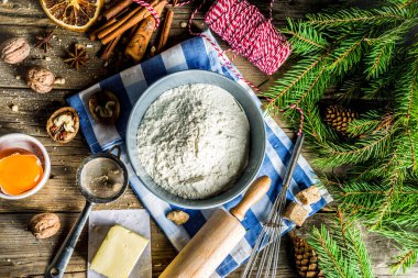 Noel fırın arka plan