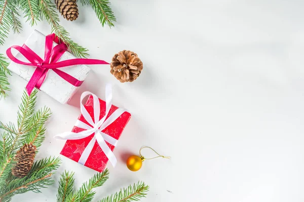 Natal cartão de felicitações fundo — Fotografia de Stock