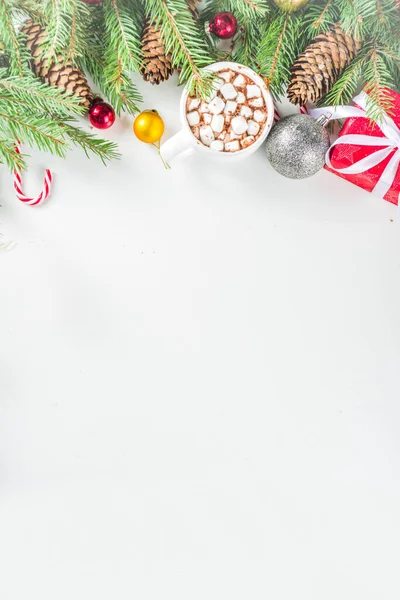 Natale biglietto di auguri sfondo — Foto Stock