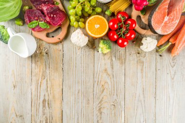 Flexitarian diyet arka plan