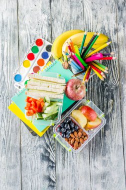 Sağlıklı okul beslenme çantası