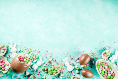 Paskalya tatlılar arka plan