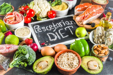 Pescetarian diyet planı maddeler