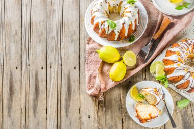 Ev yapımı limonlu kek