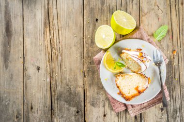 Ev yapımı limonlu kek