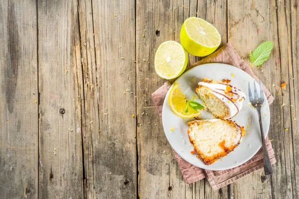 Ev yapımı limonlu kek