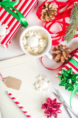 Noel arka plan için hazırlık