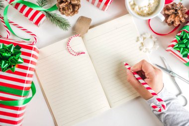 Noel arka plan için hazırlık