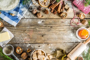 Noel fırın arka plan