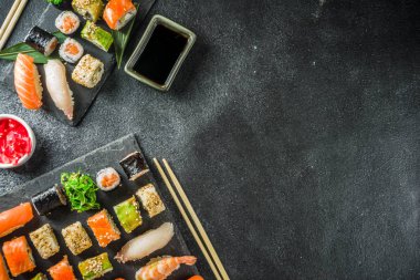  Farklı suşi karışık set