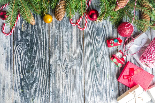 Fondo de felicitación de Navidad — Foto de Stock