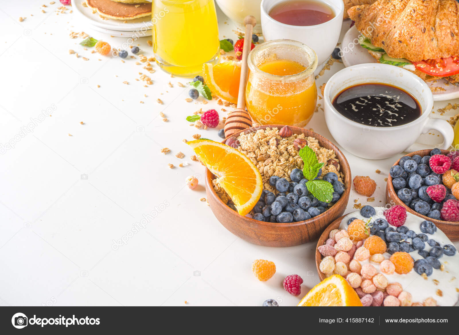 Strawberry Blueberry Orange Juice Smoothie Strawberry Banana