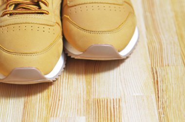 Kiev, Ukrayna - 30 Mayıs 2018: Reebok toe ayakkabı erkek portre