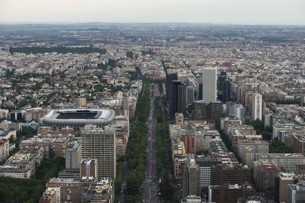 Stadtbild Skyline Ansicht Von Madrid — Stockfoto