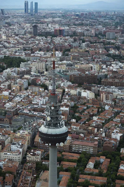Stadtbild Skyline Ansicht Von Madrid — Stockfoto