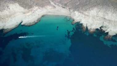 Bir dron tarafından yakalanan bir Beach havadan görünümü