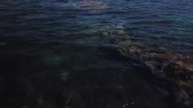 Bir dron tarafından yakalanan bir Beach havadan görünümü