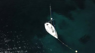 Bir dron tarafından yakalanan bir Beach havadan görünümü