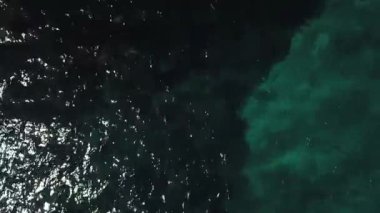 Bir dron tarafından yakalanan bir Beach havadan görünümü