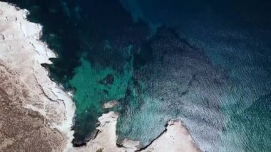 Bir dron tarafından yakalanan bir Beach havadan görünümü
