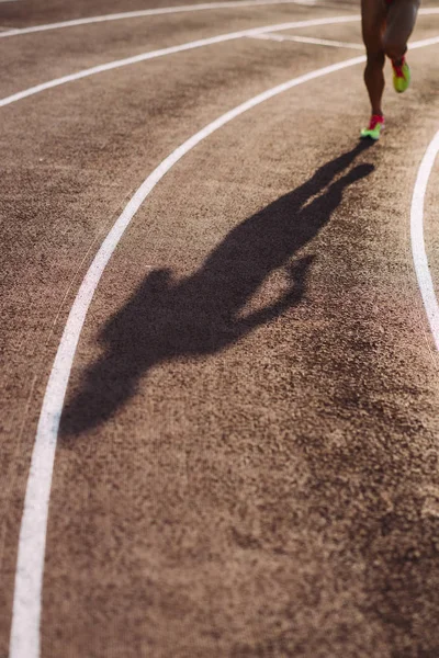 Close Legs Runner Woman — Stock Photo, Image